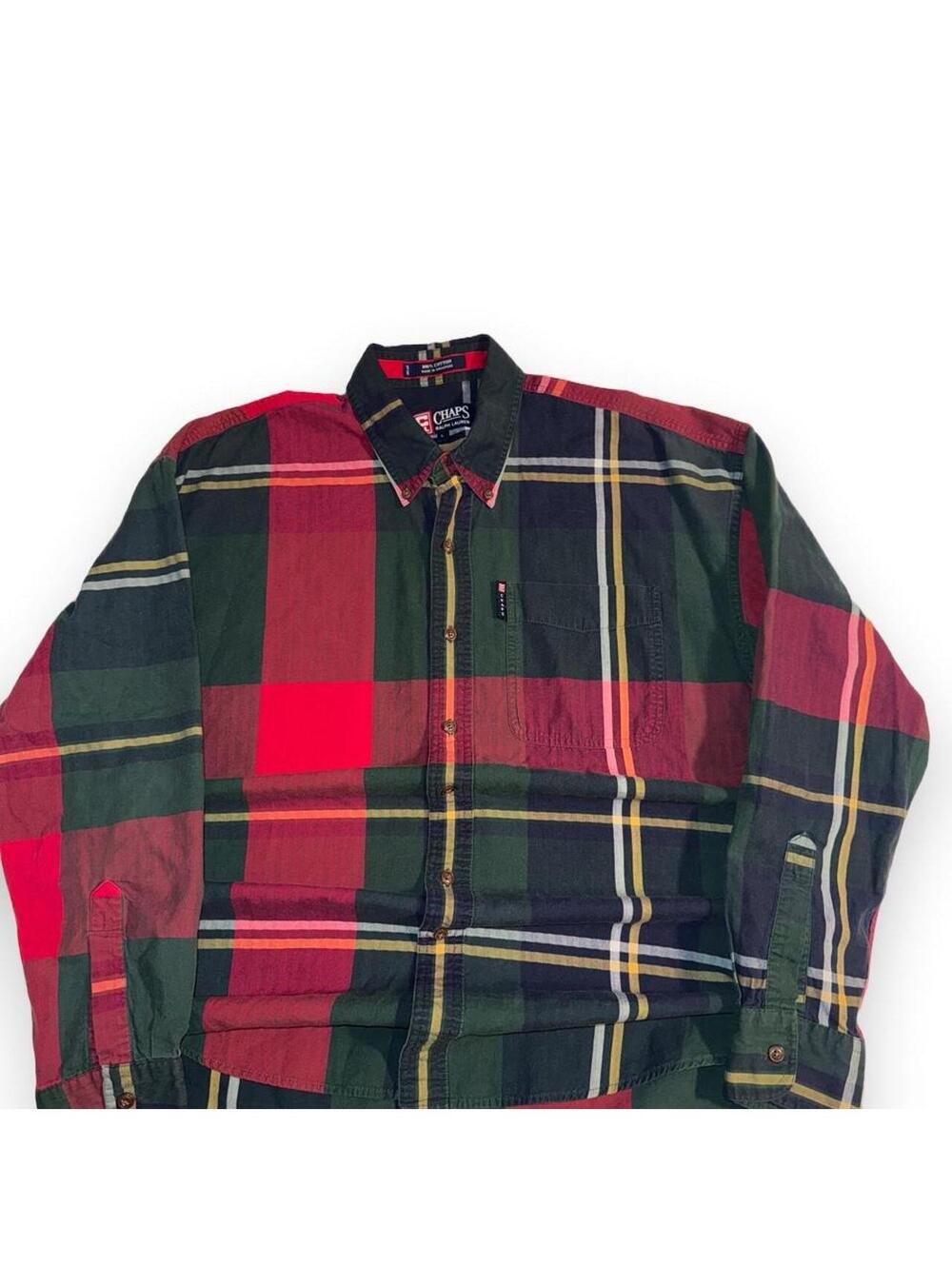 Ralph Lauren Men's Multi and Red Shirt